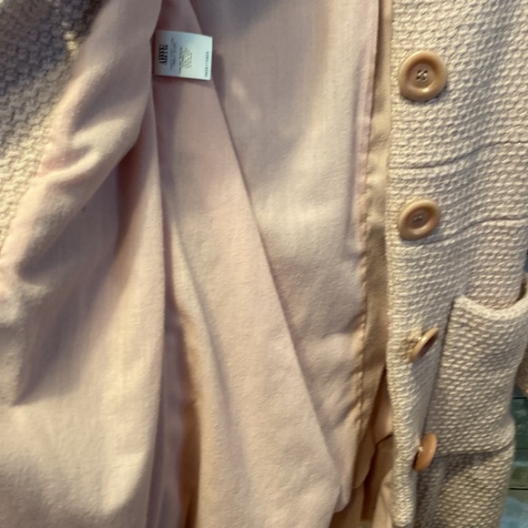 RARE MOSCHINO CHEAP AND CHIC PEPLUM WOOL JACKET/COAT - Picture 8 of 8